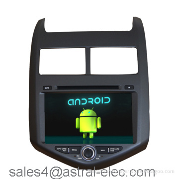 OEM Wholesale Chevrolet AVEO In Car DVD GPS Player Android System
